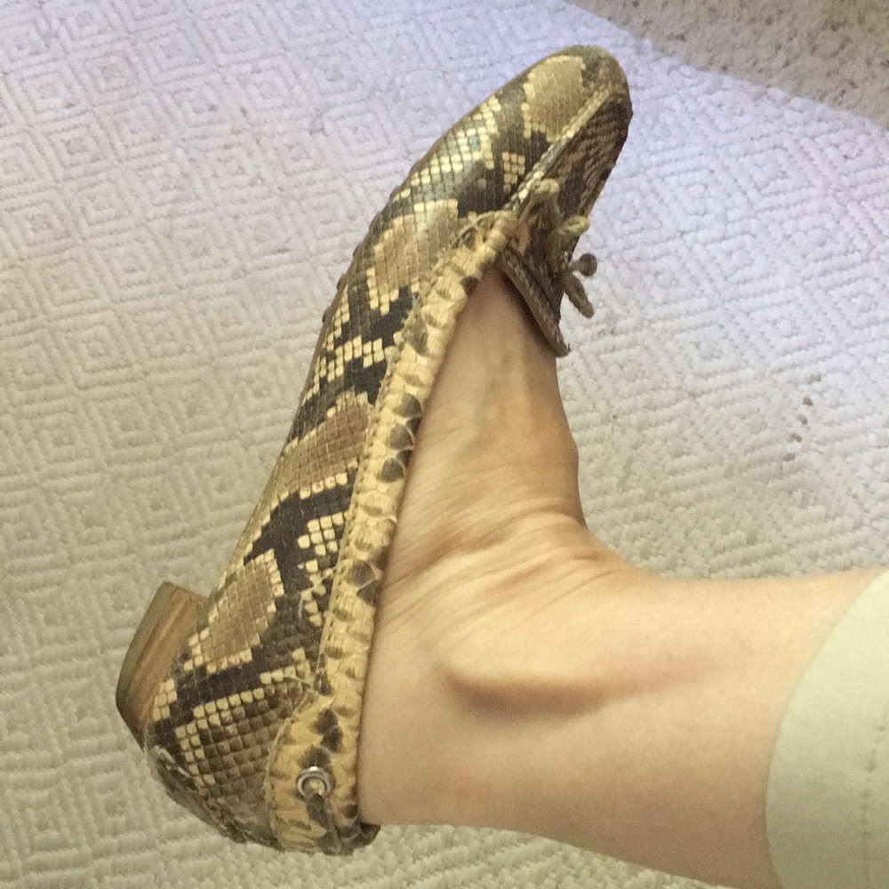 Original Car Shoe snake skin driving shoe by Prada - Picture 6 of 7